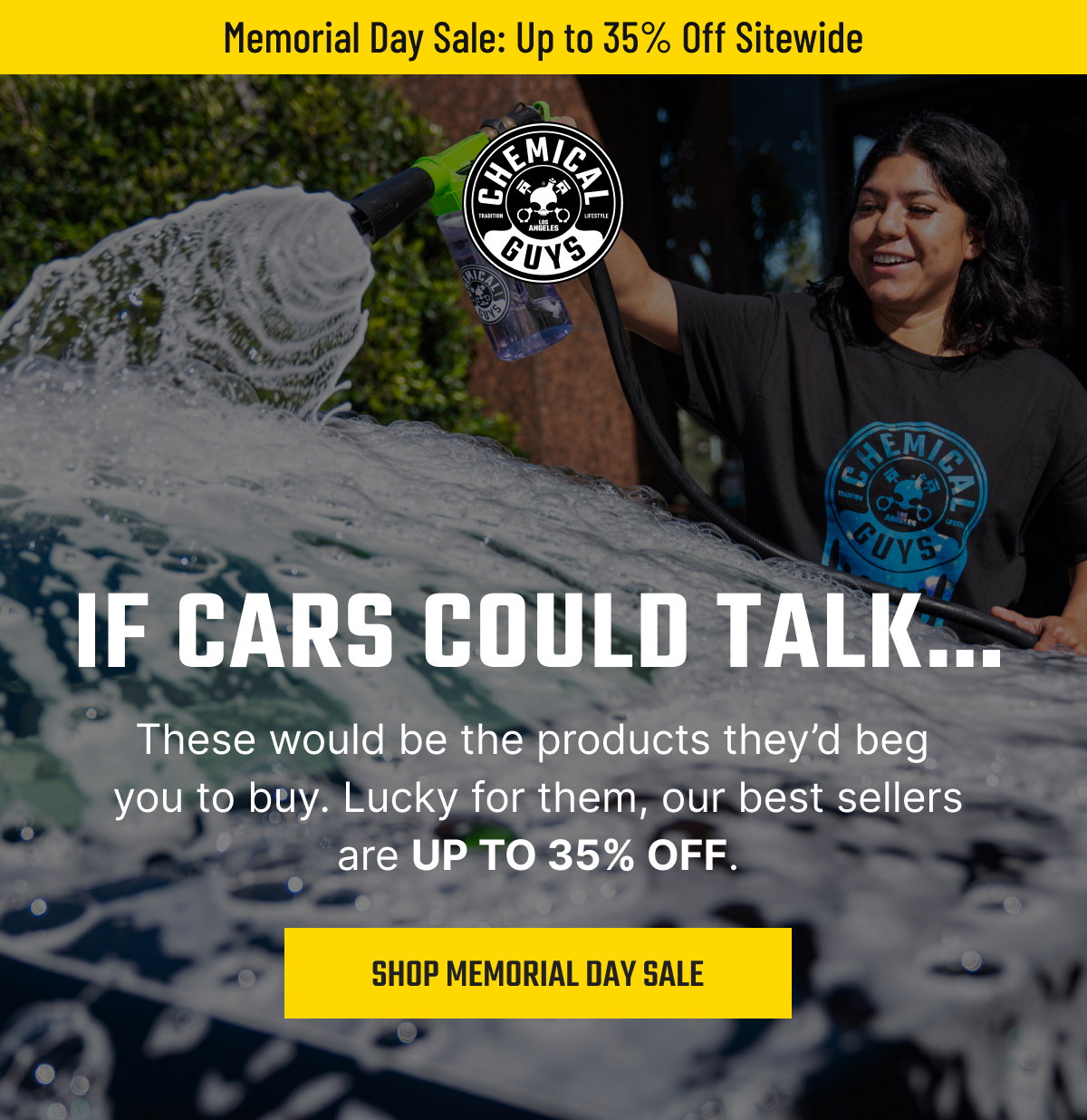 Memorial Day Sale: Up to 35% Off Sitewide