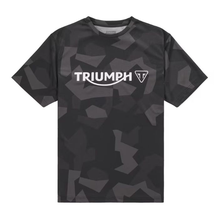 Rapid Dry Crew Neck Tee - Camo