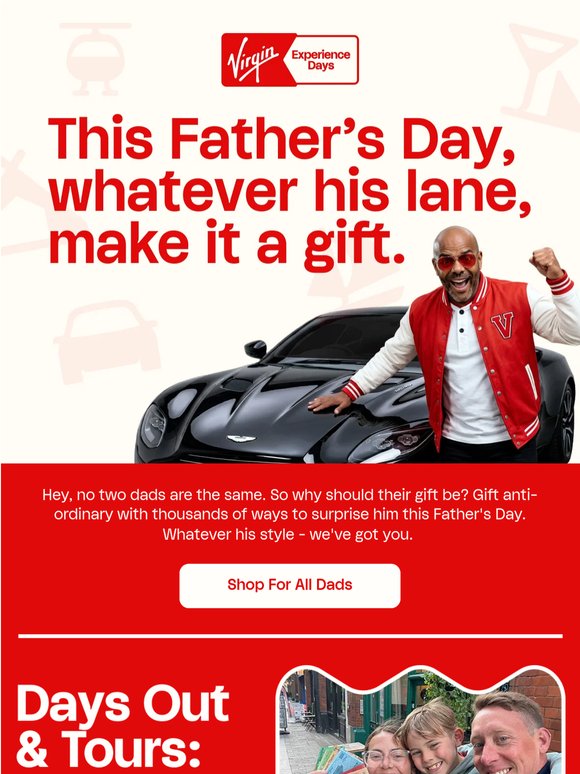 Father's Day Gifting. We've Got You.
