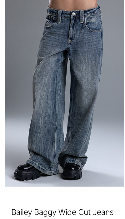 Bailey Baggy Wide Cut Jeans