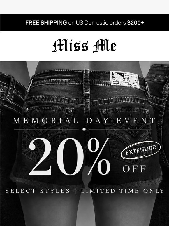 Still Going Strong - 20% Off All Weekend