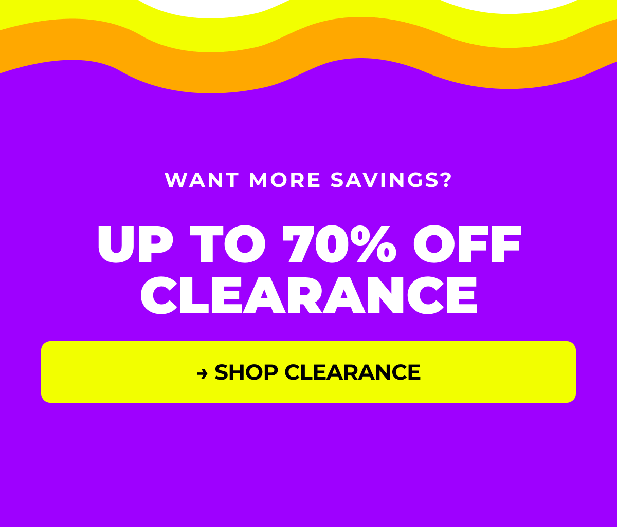 up to 70% Off clearance