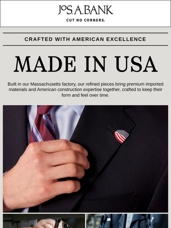 American made. Exceptionally done.