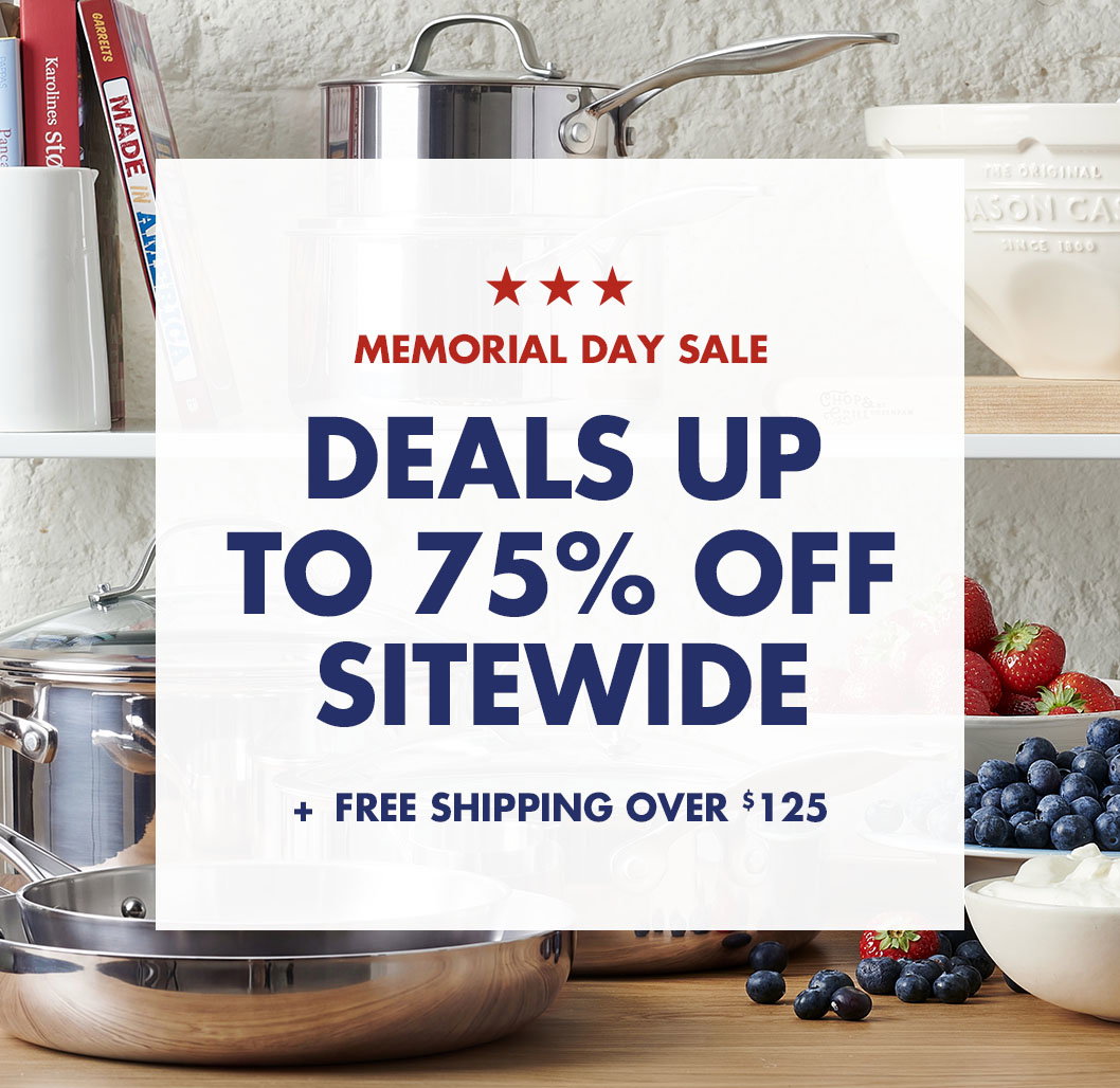 Up to 75% Off Sitewide