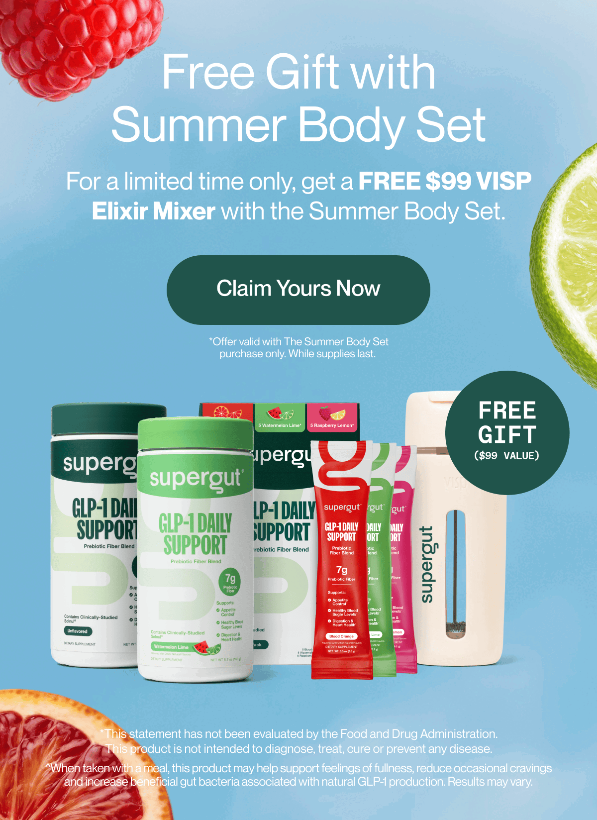 Free Gift with Summer Body Set | Claim Yours Now