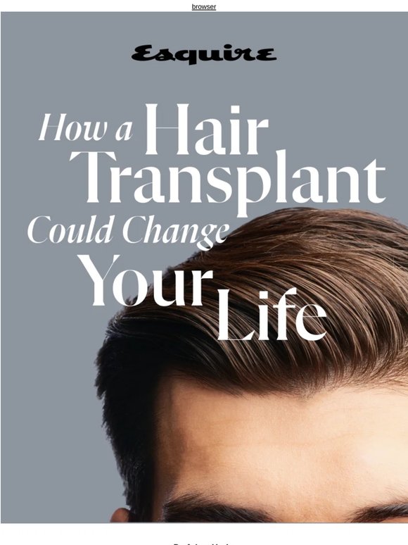 How a Hair Transplant Could Change Your Life