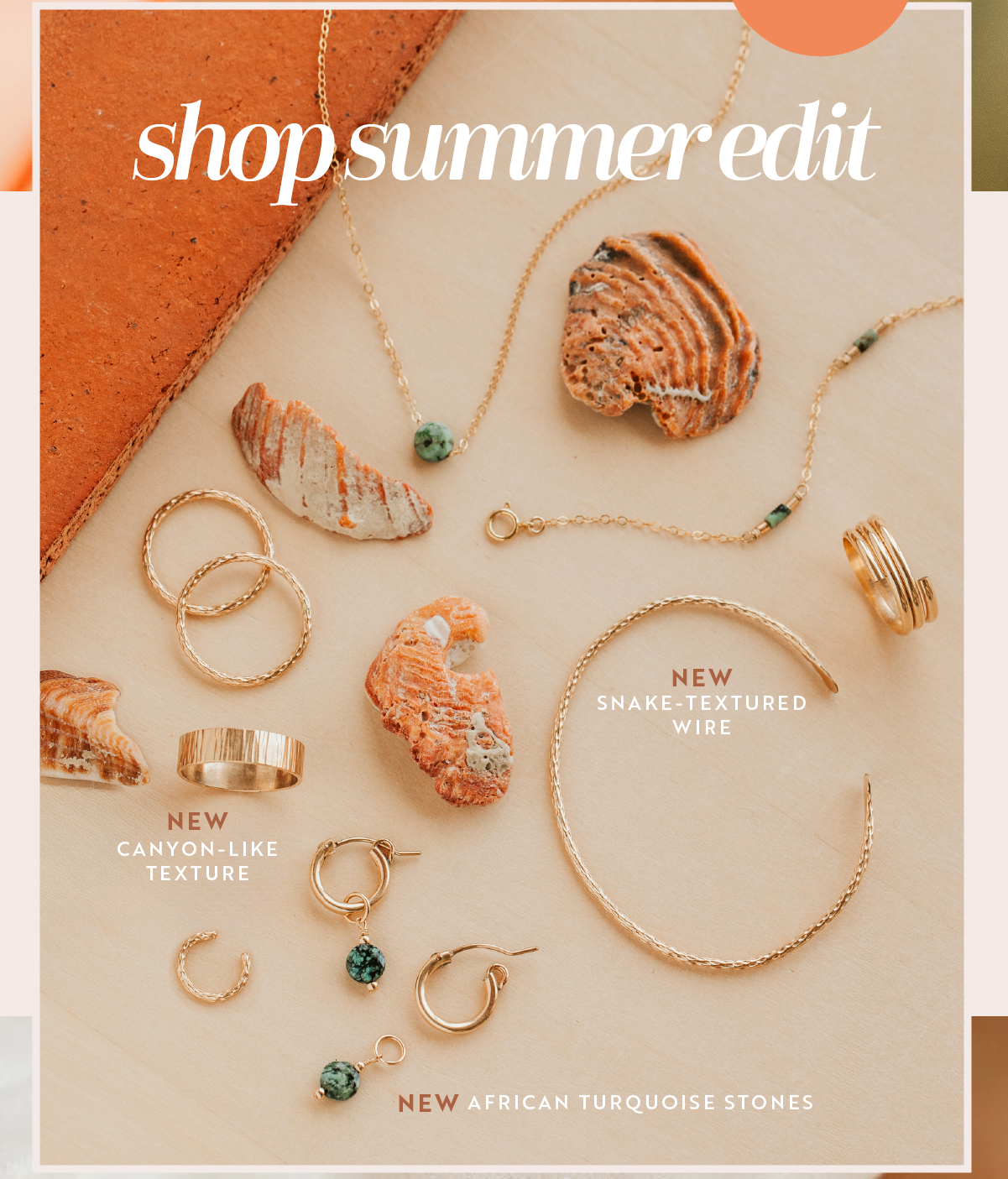 Shop 18 new pieces with bright stones and stunning snake textures >