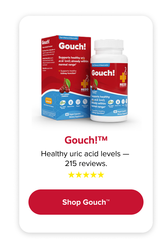 Gouch!™ |  Healthy uric acid levels —  215 reviews. | Shop Gouch™