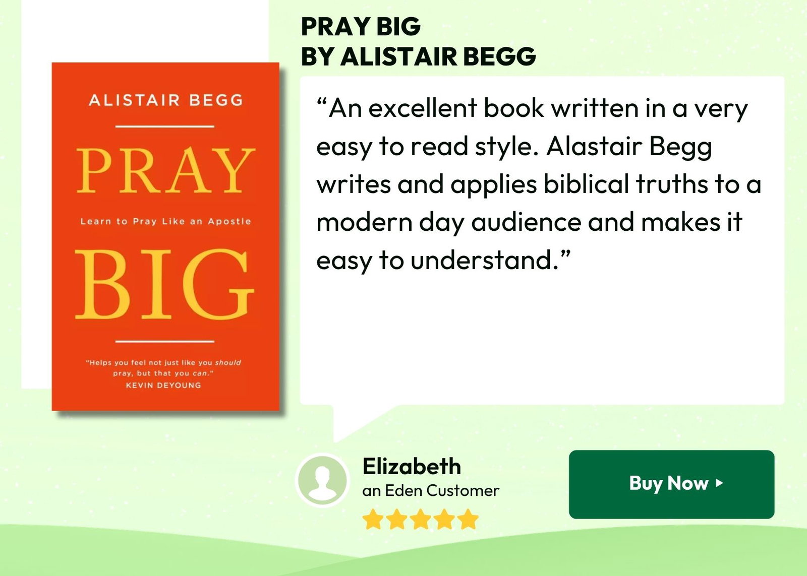 Pray Big by Alistair Begg