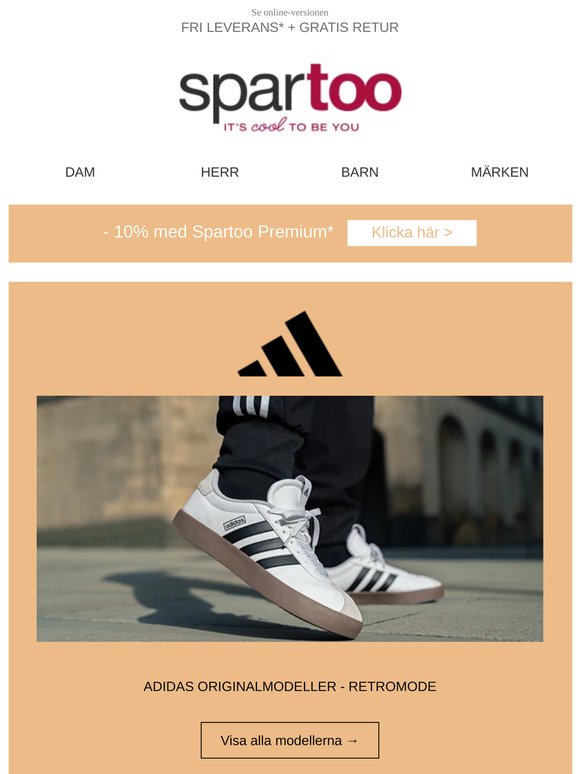 🤳 Var och en har rätt till egen stil! Fri frakt på adidas, Sebago, Polo Ralph Lauren, Aigle, Saucony, G-Star Raw, Deeluxe och David Jones