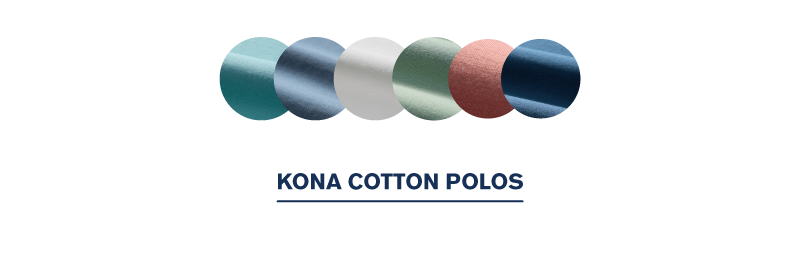 Kona Cotton Polos