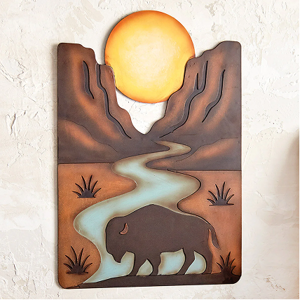 Buffalo River Metal Wall Art
