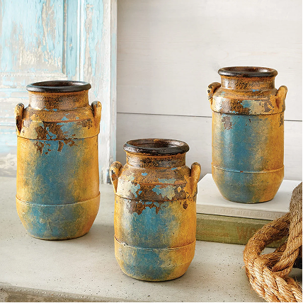 Desert Sky Clay Pottery Vases