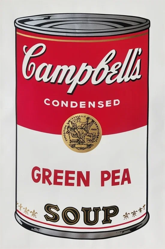 Andy Warhol, Green Pea (from Campbell's Soup I), 1968