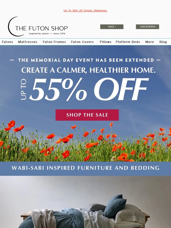 Memorial Day Sale Extended! - Create A Calmer, Healthier Home
