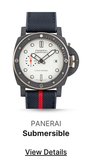Pre-Owned Panerai Submersible Luna Rossa PAM01543 Ti-Ceramitech