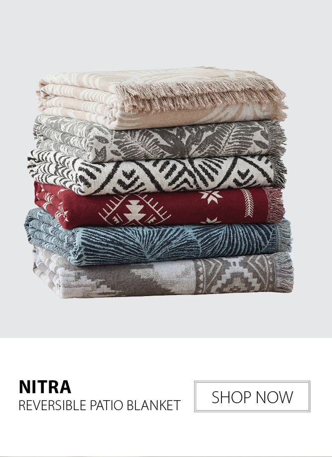 NITRA | REVERSIBLE PATIO BLANKET