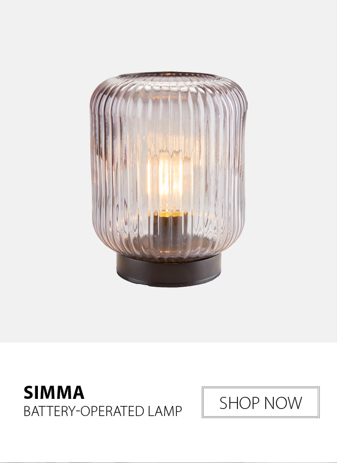 SIMMA | BATTERY-OPERATED LAMP