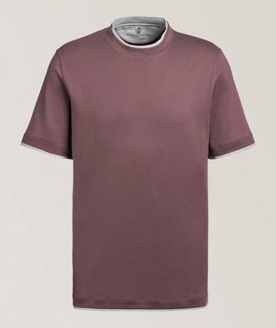 Brunello Cucinelli - Layered Cotton Jersey T-Shirt 
