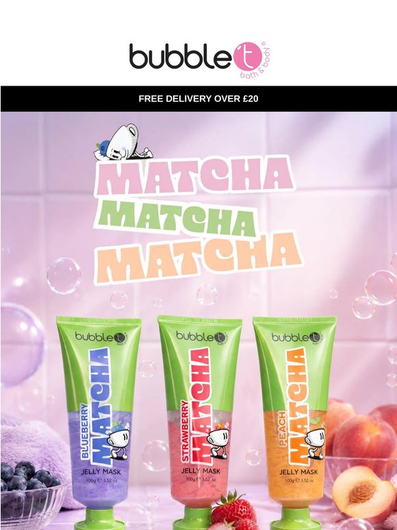 Our Matcha Made in Heaven 🫐 🍓 🍑