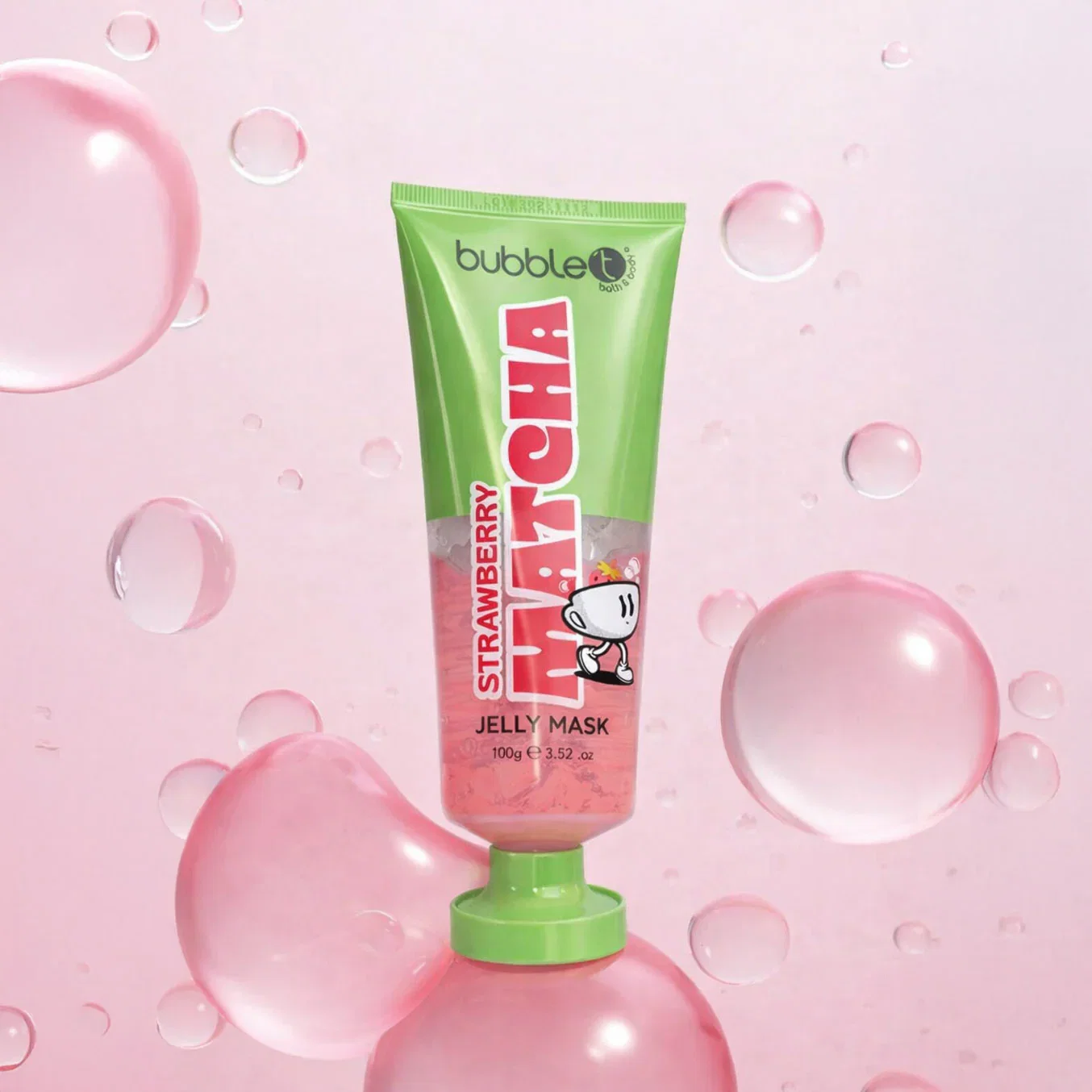 Image of Strawberry Matcha Jelly Mask (100g)