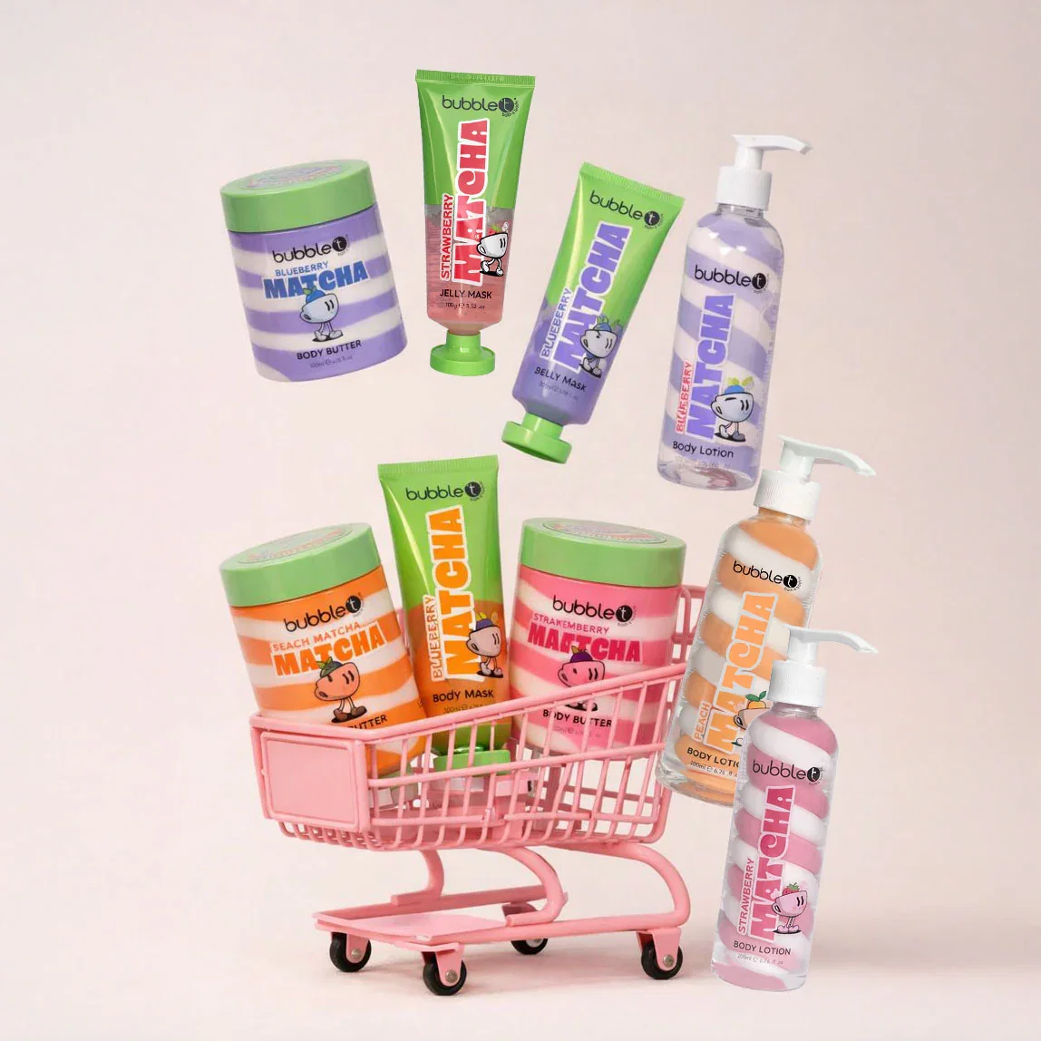 Image of Matcha Skincare Body Bundle - Set of 9
