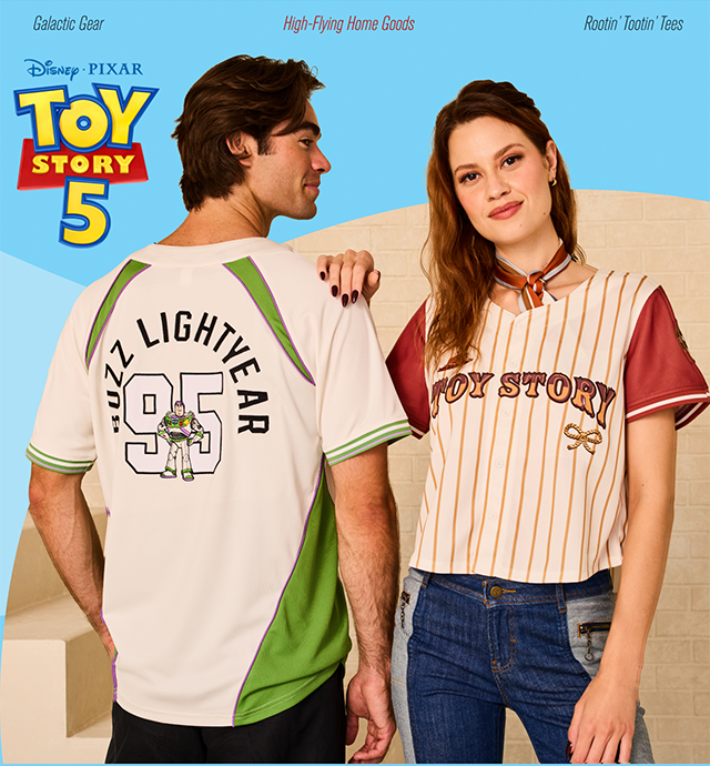 BL and Toy Story 5. Exclusively at BoxLunch. Shop Now