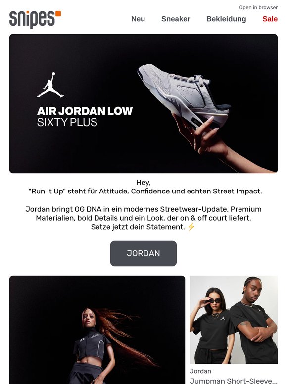Jordan Vibes treffen Next Gen Style 😎