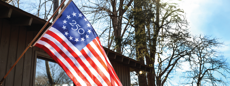 Betsy Ross America 250 Flag