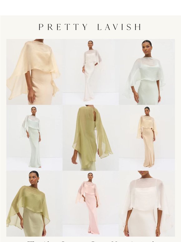 The Alaia Organza Capes Have Arrived