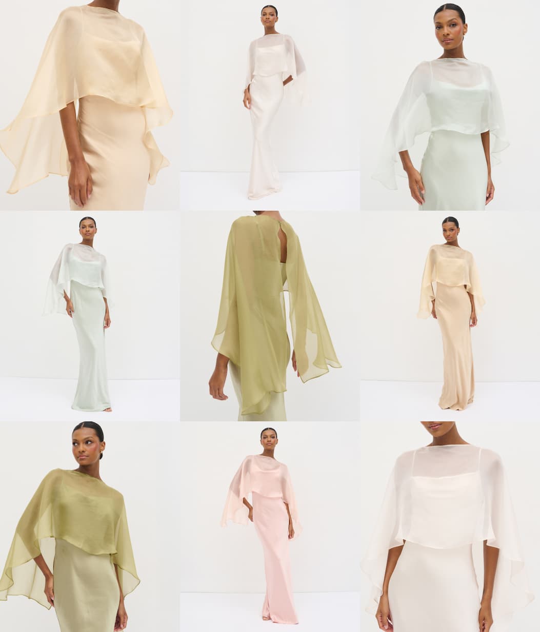 Alaia Organza Capes