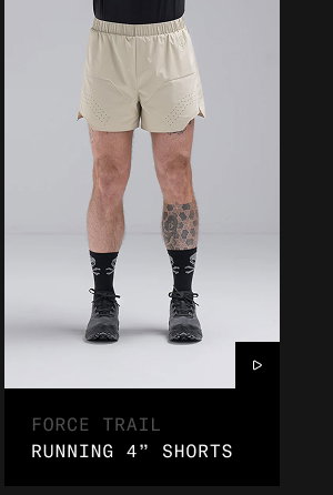 FORCE TRAIL RUNNING 4" SHORTS