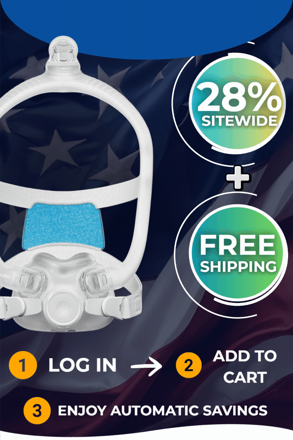 28% OFF + Free Shipping