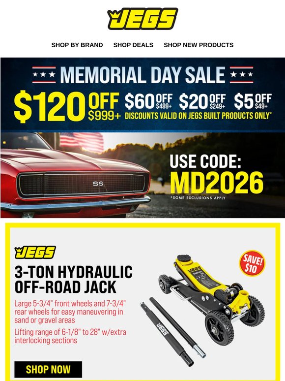 Our Memorial Day Sale Isn’t Over Yet!