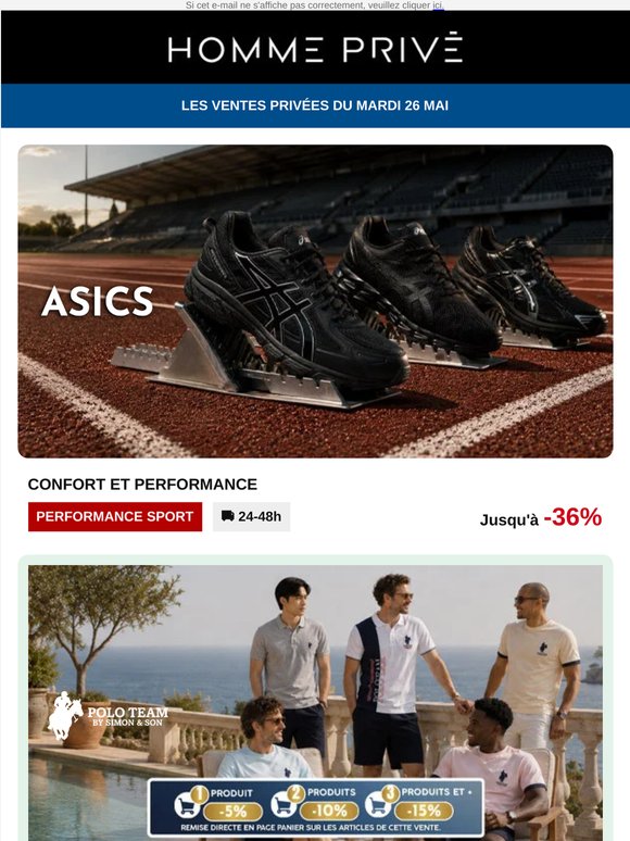 👟 Sneakers ASICS | POLO TEAM | SERGIO TACCHINI | TIZIANA TERENZI Parfums...