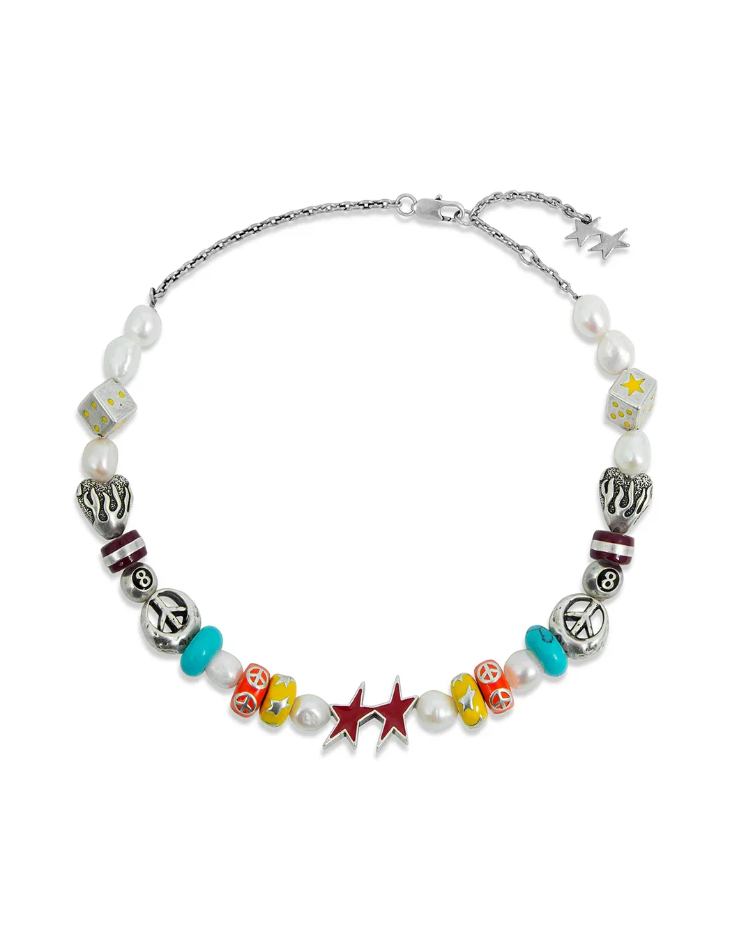 Image of Beaded Signature Necklace