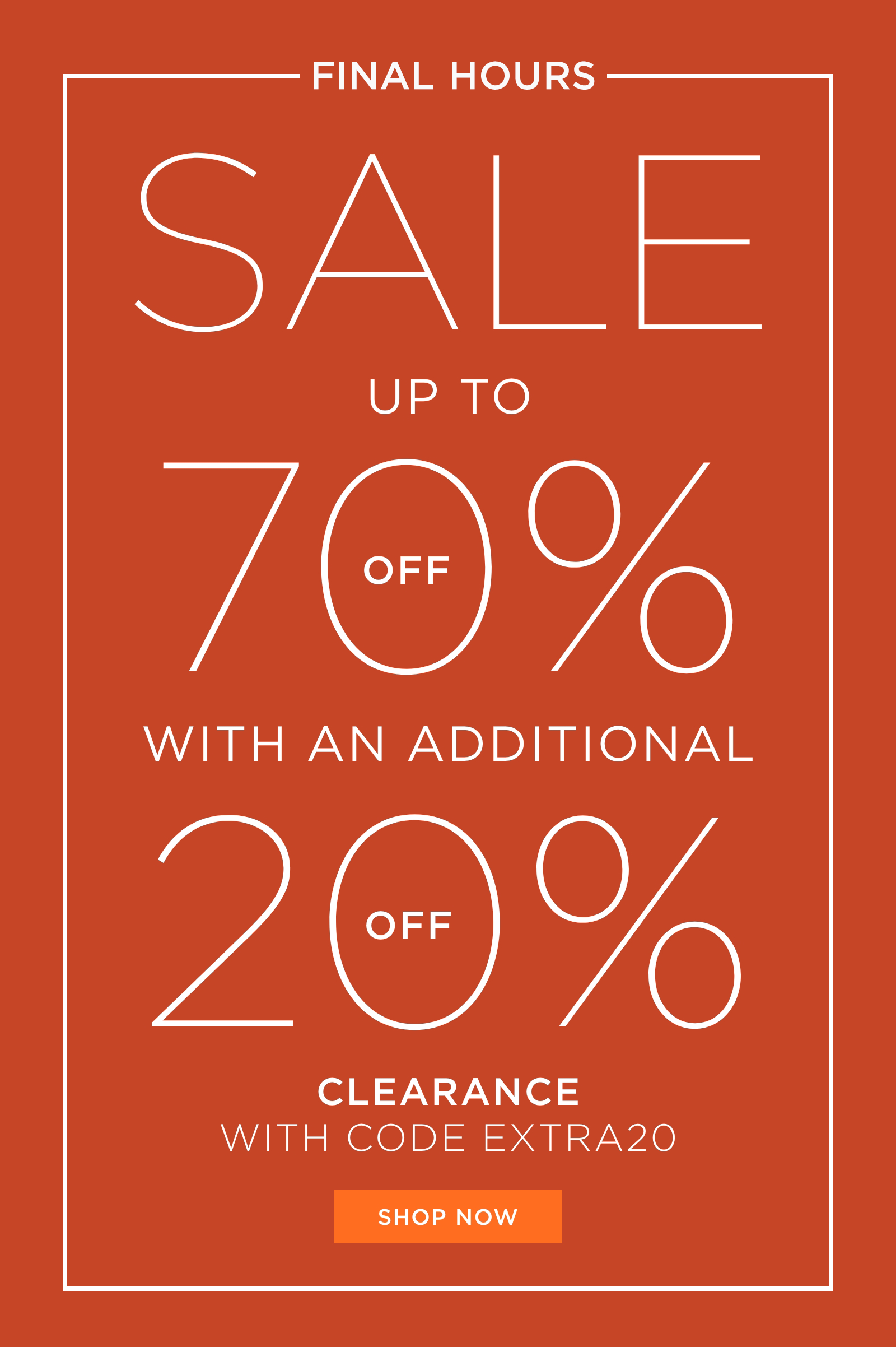 Hudson Grace Warehouse Sale 
