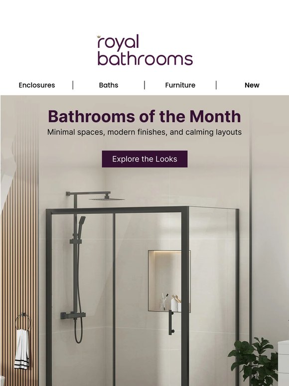 This Month’s Most Inspiring Bathroom Spaces