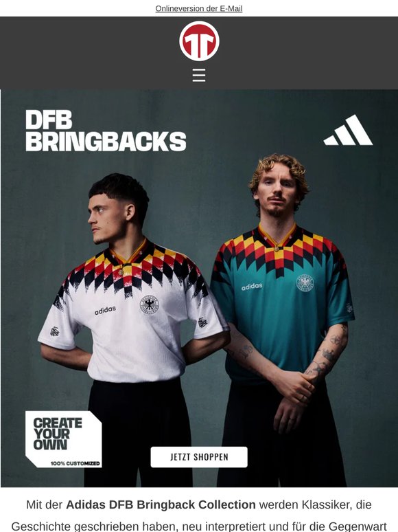 Jetzt erhältlich: Adidas DFB Bringback Jersey 🤩