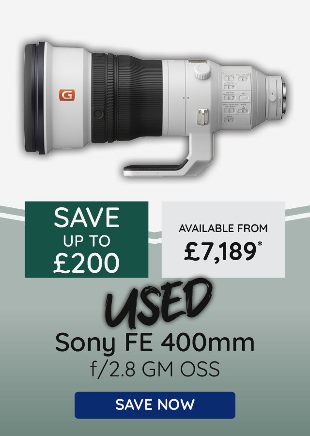 Used Sony FE 400mm f/2.8 G Master OSS 