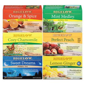 Herbal Tea 6 Flavor Variety Pack