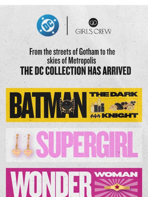 ALL NEW DC Collection is Here!