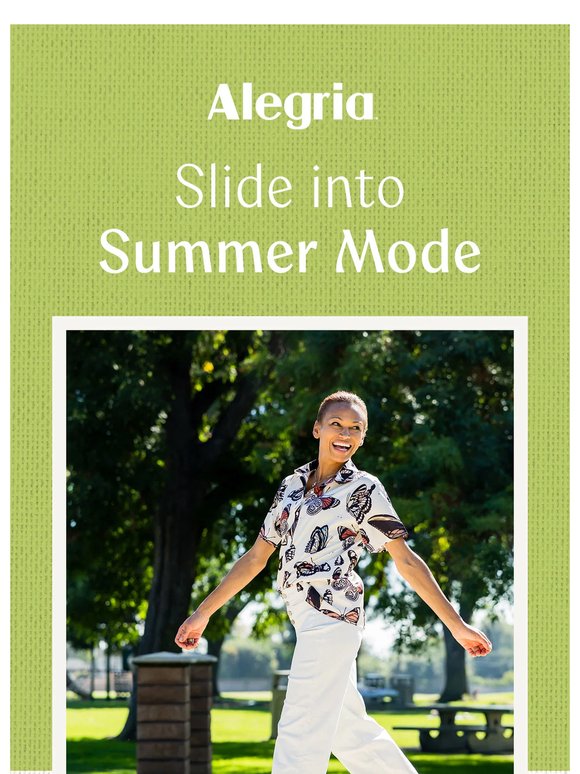 Slide Into Comfort, Summer Days Are Waiting!