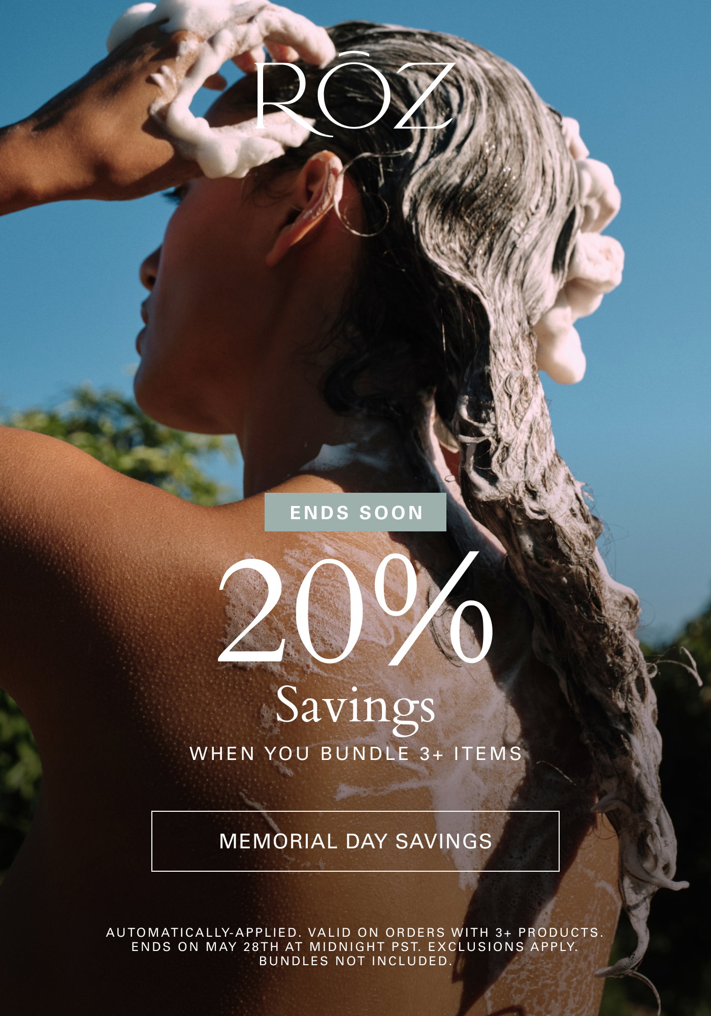 20% savings when you bundle 3+ items