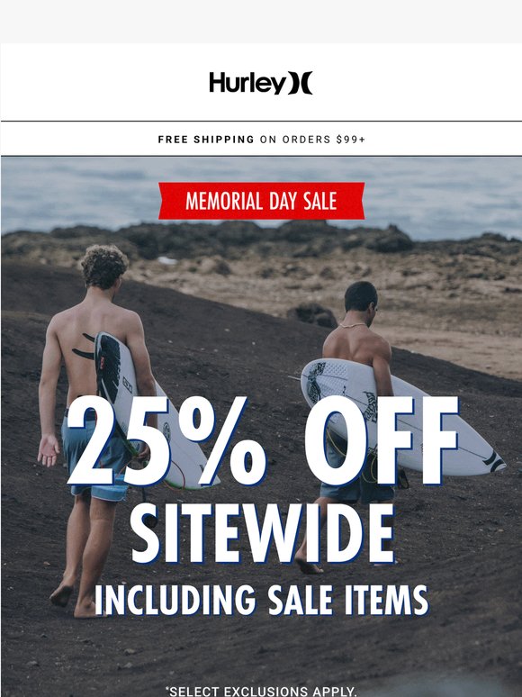 EXTENDED 🏄‍♂️ last chance for 25% off sitewide