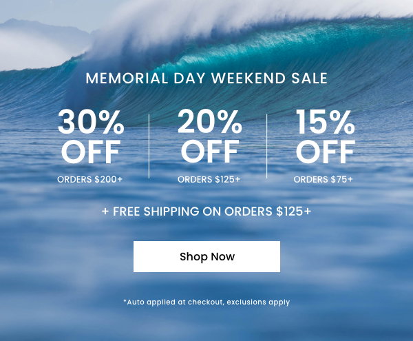 Up To 30% Off + Free Shipping On Orders $125+
