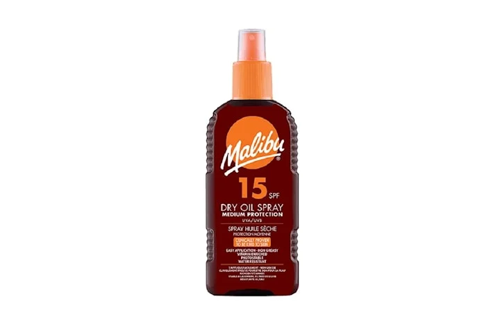 Malibu Dry Oil Spray SPF15 200ml