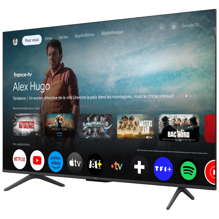 TCL Téléviseur 4K 50'' 127 cm 50MQLED75K