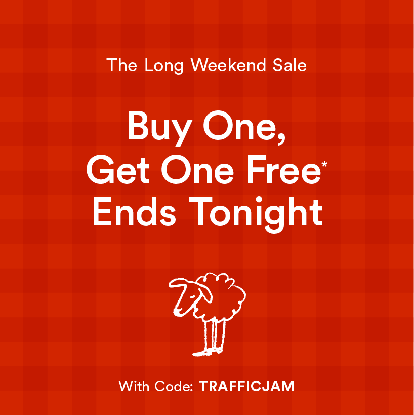 Sale Ends Tonight