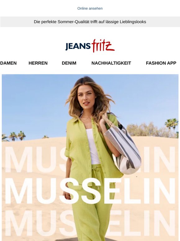 Liebe — —, Styles aus Musselin für Sie 🤍